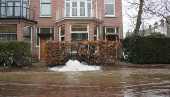 Waterleiding Ipenrodestraat gesprongen