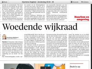 >> Artikel in Haarlems Dagblad op donderdag 24 april