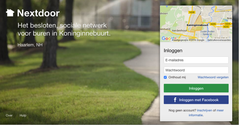Nextdoor, een nieuw besloten sociaal netwerk voor je eigen buurt
