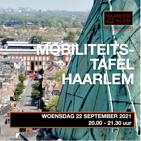 Zesde Mobiliteitstafel ‘de toekomst van Haarlem, hoe werk je daar aan?’