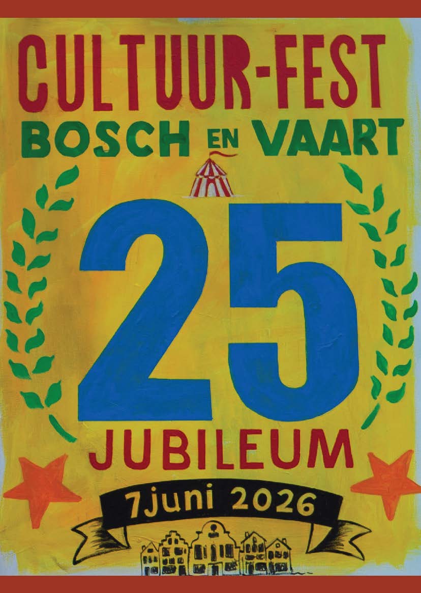 Het 25e CultuurFestival vindt plaats op 7 juni!